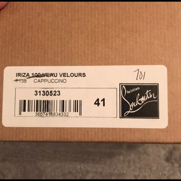 Christian Louboutin  Izra cappuccino stilettos - Picture 4 of 5